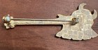 Hard Rock Cafe Stockholm Pin Blue Axe Guitar With Viking Helm