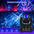 120w Rgbw Moving Head Stage Lighting Led Spot Beam Dmx Disco Dj Party Gobo Light