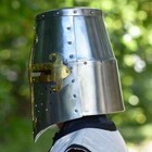 Helmet Medieval Crusader Knight Templar Armor Larp Great Gift Armour Steel Greek