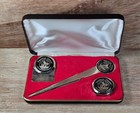 Vtg Letter Opener Advertising Set In Case American General Life Insurance Co 