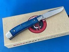 Rosecraft Blades Rct029-bbb Piney River Peanut Knife Vintage Blue D2 Clip Point