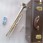New Stradivarius Lt180s-37 Bb Trumpet Silver Plated Professional W  Case