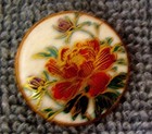 Set Of 6 Vintage Japanese Satsuma Buttons - Incldes Us Tariffs