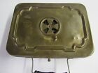 Antique French Brass And Metal Bed Warmer Free Shipping