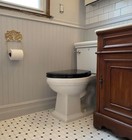 Wall Mounted French Victorian Style Brass Toilet Paper Holder