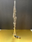 Antique Cavalier Elkhart Ind Usa 24735 Clarinet Silver Plated