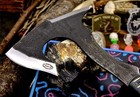 Cfk Ipak 2-handed Aus10 Custom Camping Sport Battle Tomahawk Axe Hunting Chopper