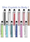      Crystal Rhinestone Diamond Ballpoint Ink Pen Stylus Top Choose Color      