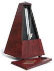 Wittner Wood Key Wound Metronome Mahogany Finish 801m New-free Extended Warranty