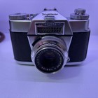 Voigtlander Bessamatic Vintage Film Camera Lens And Case Leather 
