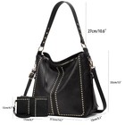 Concealed Carry Hobo Purse For Women With Wallet - Vegan Leather Anti-theft Bag