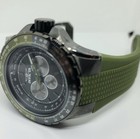 Invicta Aviator Skyshock 50mm Men s Chronograph Watch Green Gunmetal 39310 New