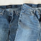 Lucky Brand Dark And Light Blue Cropped And Ankle Jeans
