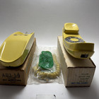 Western Electric Vintage Telephone Yellow Trimline W rotary Dial Bell System 
