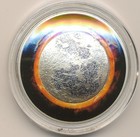 2017 Oglala Lakota Sioux Nation One Troy Ounce 999 Silver Coin Solar Eclipse
