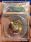 1792 Token Silver Center  Chain Cent Design Anacs Ms70 Daniel Carr 