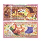6pcs set Ekuele Banknotes - 250  500  1000  5000  10000  100000 - Collectors Edition