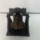 Vintage 1776 Metal Liberty Bell Replica Made By Penncraft Mt  Penn Pennsylvania