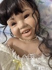 Rare Vintage  Handmade Porcelain Doll By Down Adams Collection Mold  27     1992