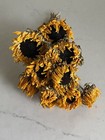 Sunflowers Orange Dried Flower Bunch Bouquet Bundle Usa Grown Sun Flowers Auc 1