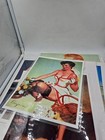 Lot Of 10 Pinup Girls On Poster Board