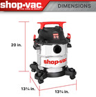 Shop-vac 6 Gallon 5 0 Peak Hp Wet Dry Vacuum Cleaner New