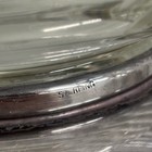 Antique Etched Crystal Pitcher With Sterling Silver Base By Arthur A  Everts Co 