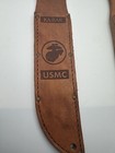 Lot Of 2 Kabar Usmc Stamped Leather Sheath Excellent Shape