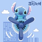 Stitch Air Freshener Car Perfum Kawaii Propeller Outlet Vent Car Interior Decor
