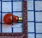 Boxof4 New Amber Orange 25w Party Light Bulb 25 Watt A19 Regular 130v Fireplace 
