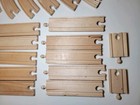 Thomas Wooden Railway Brio Compatible Track Lot 35pc Curves Straights Switch