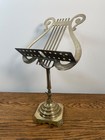 Rare Exquisite Antique Early 19th Brass Piano Top Soloists Music Stand Violin