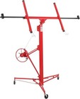 16ft Drywall Lift Plasterboard Panel Sheetrock Hoist Lifter Carrier Safety Lock