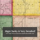 Old Map Of Niagara County  Ny 1840 - Vintage New York Art