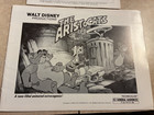 The Aristocats 1970 Pressbook   Ad Pad Pristine Condition  Disney Rare 