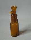 Antique Medical Surgical Chloroform Anaesthesia Amber Glass Drip Drop Bottle