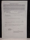 1997 Hockey Team Issue Stock Certificate For Florida Panthers Wayne Huizenga