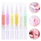 6pcs Cuticle Revitalizer Oil Pen Nail Art Care Manicure Nutrition Treatment