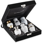 Mini Keepsake Cremation Urns For Human Ashes  Set Of 6 Silver And Gold With Case