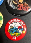 Vintage 1984 Kings Island Procter   Gamble  Smurfs  The Bat Coaster  all 4 Pins 