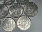 Lot Of 5 1878-1893 Cc Morgan American Silver Dollars Uncirculated Mixed Dates Us