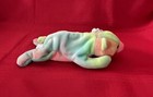 Sammy The Tye Dye Bear Ty Beanie Baby Rare 5th Generation 1998 Multiple Errors