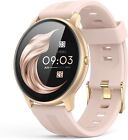 Agptek Lw11 Smart Watch For Women Men Ip68 Waterproof Android Ios Phone Tracker