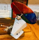 Vintage Mcm Penetray Motorized Christmas Tree Color Wheel Work Great 