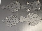 Vintage Or Antique-style 4 Footed Cast Iron Trivets mini Trivets 4 