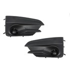 Pair Fog Light Cover Bezel Compatible With 2017-2019 Impreza Front Left Right 