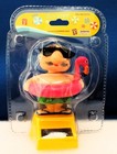Solar Power Dancing Swimming Man And Sloth Figurines Toy New In Package