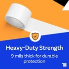 Vapor Barrier Tape - 4 Inch X 180  Roll  Made In Usa  White Polyethylene Tape