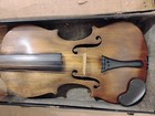 Antique American Violin With Case And Bow