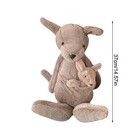 Jellycat Kara Kangaroo Plush Stuffed Animal 14    Soft Toy Mama With Baby Joey